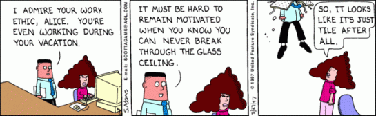 Morning Story and Dilbert